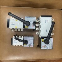 Bộ chuyển nguồn ATS 3 pha 100A 160A 250A Gechele GCQ4-4P, cầu dao đảo chiều tự động