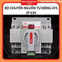 Bộ Chuyển Nguồn Tự Động ATS 2P 63A, cầu dao đảo chiều tự động ats 2p 63a,bộ đổi nguồn,thiết bị chuyển mạch,công tắc