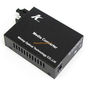 Bộ chuyển quang 1x1000M 1550/ WDM BiDi 40Km SC Wintop YT-8110GSB-11-40B-AS