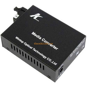 Bộ chuyển quang 1x1000M 1550/1490nm WDM BiDi 80Km SC Wintop YT-8110GSB-11-80B-AS