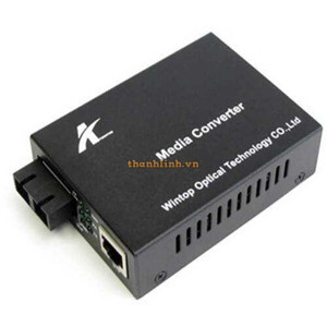 Bộ chuyển quang 1x1000M 1550nm DFB SM 60Km SC Wintop YT-8110GSA-11-60-AS