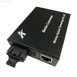 Bộ chuyển quang 1x1000M 1550nm DFB SM 60Km SC Wintop YT-8110GSA-11-60-AS