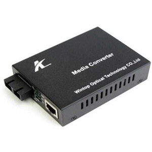 Bộ chuyển quang 1x1000M 1550nm DFB SM 80Km SC Wintop YT-8110GSA-11-80-AS