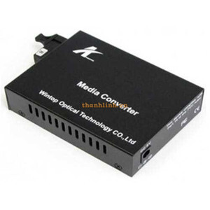 Bộ chuyển quang 1x100M 1*9 BiDi SM 100Km 1550/1490nm Wintop YT-8110SB-11-100B