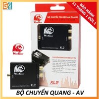 Bộ Chuyển Quang XL2 Optical Sang Audio AV ra Amply + Cáp optical - Bộ chuyển đổi tín hiệu quang có cổng 3.5