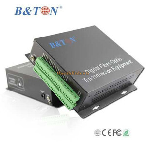 Bộ chuyển tín hiệu Audio sang quang 16ch unidirectional audio B&TON BT-16AF-T/R