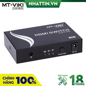 Bộ chuyển tín hiệu HDMI vào 3 ra 1 MT-SW301 có điều khiển MT-VIKI