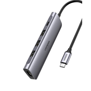 Bộ chuyển Type C to HDMI + Hub USB 3.0 Ugreen 70495
