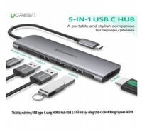 Bộ chuyển USB-C to HDMI kèm Hub USB 3.0 Ugreen 50209