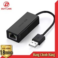 Bộ chuyển USB to LAN Cao Cấp Ugreen 20253 20254 CR110 CHính Hãng