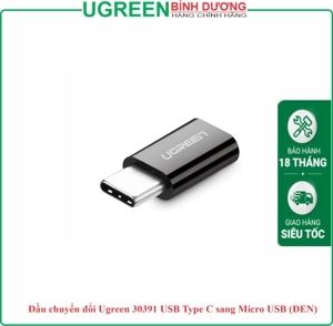 Bộ chuyển USB Type C sang Micro USB US157 Ugreen 30391