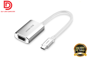 Bộ chuyển USB type C sang VGA Ugreen 40866