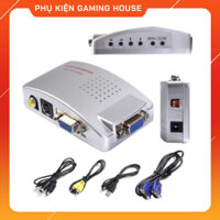 Bộ chuyển VGA/AV siêu bền, thiết bị chuyển cổng vga sang cổng video,svideo (dùng tốt khi xem ảnh và video)