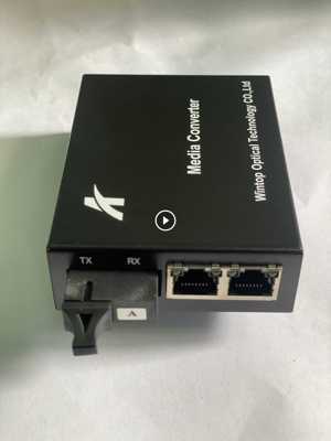 Bộ chuyển Wintop 1 cổng Ethernet 10/100M 1310/1550nm WDM BiDi SM 40Km SC