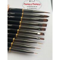 Bộ cọ 10 cây LAWEI, set cọ nail 10 cây đầy đủ để vẽ móng