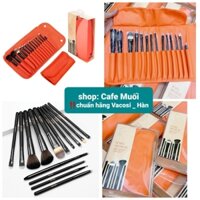 Bộ Cọ 14 Cây Kèm Bóp Da Vacosi Mars Mission Brush Set - BC36