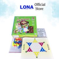 Bộ cờ 6 trong 1 LIÊN HIỆP THÀNH: Cờ ô quan, Cờ vây, Cờ caro, Cờ cá ngựa, Cờ nhảy, Cờ gánh, Đồ chơi cho trẻ em TOP VUI