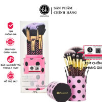 Bộ cọ BH Cosmetics 11 Pcs Pink A Dot Brush Set