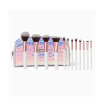 bộ cọ BH cosmetics crystal quartz 12 piece brush set with cosmetics case