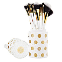 Bộ cọ bh cosmetics dot collection 11 piece brush set white