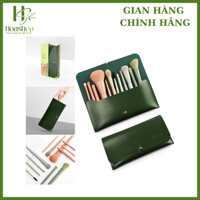 Bộ Cọ Cá Nhân 12 cây & Ví Xanh Rêu VACOSI CENTREPIECE BRUSH SET - BC35