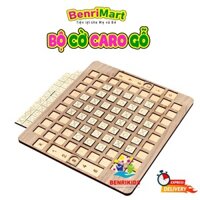 Bộ Cờ Caro Bằng Gỗ - Trò Chơi Tuổi Thơ (HÀNG SẴN GIAO NGAY) Có Thang Chi Điểm Hỏa Tốc 2h Ở Hà Nội