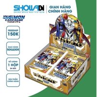 Bộ cờ chiến thuật Digimon, Hộp mở rộng BT-13, BANDAI, Phiên bản VS Royal Knights, SL 1 hộp/24 gói