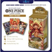 Bộ cờ chiến thuật One Piece Card Game, Bandai, Hộp mở rộng PRB-01 The Best, SL 1 hộp 10 gói