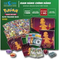 Bộ cờ chiến thuật POKEMON, Hộp SCARLET & VIOLET ELITE TRAINER BOX SV-03, SL 1 bộ/8 phụ kiện bên trong