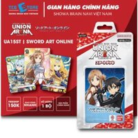 Bộ cờ chiến thuật Union Arena, Bandai, Hộp cơ bản phiên bản Sword Art Online, SL 1 hộp/51 quân cờ