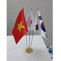 Bộ Cờ Để Bàn Mini Việt Nam - Hàn Quốc - Nhật Bản (Cán Kim Loại)