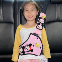 Bộ cố định dây đai an toàn cho trẻ em trên ô tô Dây Đeo Vai Chống siết cổ dây đeo vai cho trẻ em