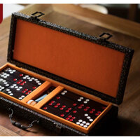 Bộ cờ DOMINO nhập khẩu sang trọng phù hợp biếu tặng và chơi chuyên nghiệp