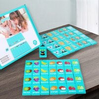 Bộ Cờ Domino vui nhộn theo nhóm, Luyện Tư Duy Logic Cho Bé