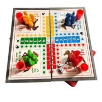 Bộ cờ đua ngựa trò chơi cá ngựa 32cm hấp dẫn đầy đủ chất lượng cao