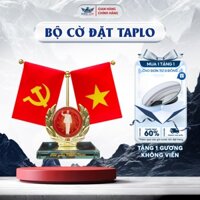 Bộ cờ King Car để bàn làm việc,taplo xe ô tô loại cắm 2 cờ các nước nhiều mẫu mã đa dạng, ý nghĩa