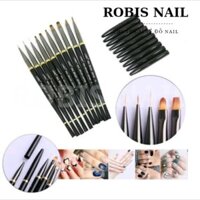 Bộ Cọ Lawei 10 Cây Vẽ Móng Hàng Chuẩn Dụng Cụ Làm Nail