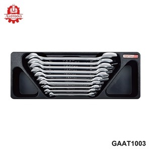 Bộ cờ lê 2 đầu miệng 10 chi tiết Toptul GAAT1003