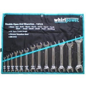 Bộ cờ lê 2 đầu miệng 13 chi tiết Whirl Power 1241-1-0113