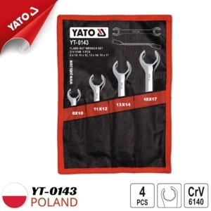 Bộ cờ lê 2 đầu miệng loe Yato YT-0143 - 4 chi tiết