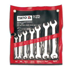 Bộ cờ lê 2 đầu miệng Yato YT-0147, 7 món