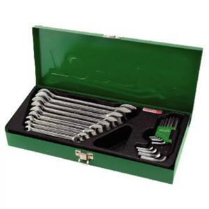 Bộ cờ lê 2 đầu vòng 18 món và lục giác 18 món Toptul GAAD1802