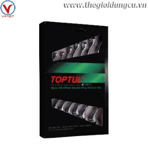 Bộ Cờ lê 2 đầu vòng 45 độ 8 món Toptul GAAE0814