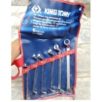 Bộ cờ lê 2 đầu vòng 6-17mm Kingtony