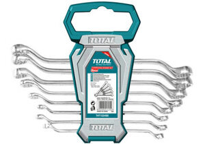 Bộ cờ lê 2 đầu vòng 8 chi tiết Total THT102486 6-22mm