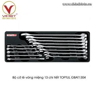 Bộ cờ lê 2 đầu vòng miệng Toptul GBAT1304