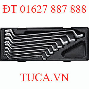 Bộ cờ lê 2 tròng JTC-K6081 - 8 chi tiết