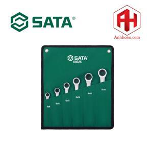 Bộ cờ lê 6 chi tiết 2 đầu vòng Sata 09-025 (09025) - 8-19mm