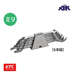 Bộ cờ lê 6 chiếc hai đầu mở KTC TS206