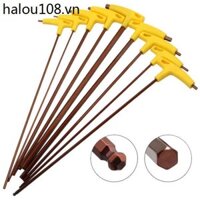 Bộ cờ lê Allen Đơn hình chữ t Allen Công cụ tuốc nơ vít mở rộng Cờ lê Allen lục giác Góc lục giác 6mm